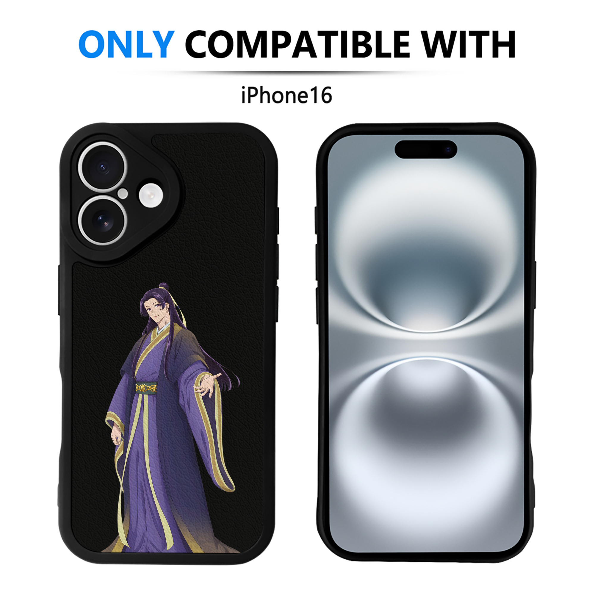 薬屋のひとりごと The Apothecary Diaries 【iPhone 16シリーズ対応】シリコンスマホケース（レザー調） 材質：シリコン